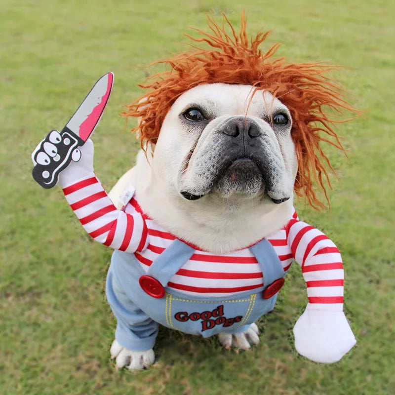 Chucky Dog or Cat Outfit - Halloween Costume