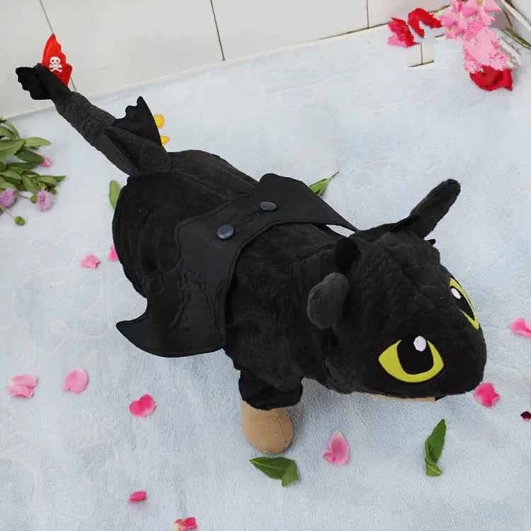 Adorable Dragon Dog Outfit - Winged Costume