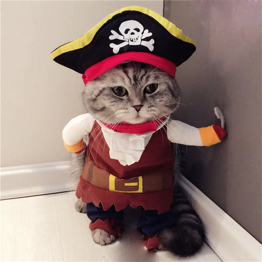 Pirate Pet Costume for Dogs or Cats