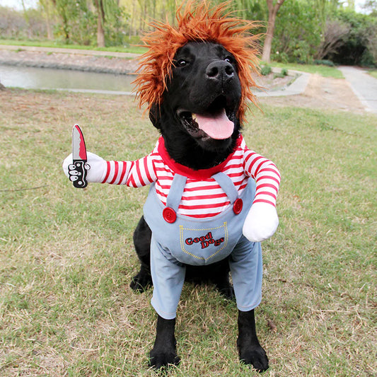 Chucky Dog or Cat Outfit - Halloween Costume